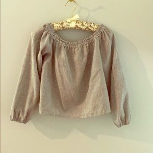Brandy Melville off the shoulder blouse